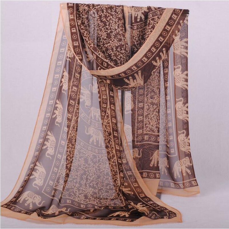 Chiffon Scarf Manufacturer - Animal Print Hijab Factory