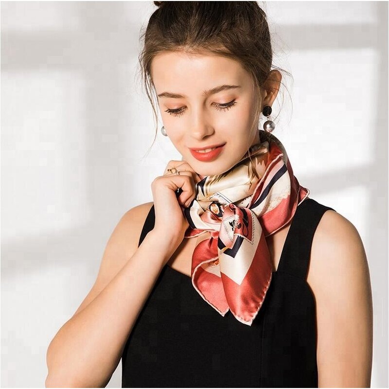 Silk Scarf Factory - OEM Satin Square Scarf Wholesale