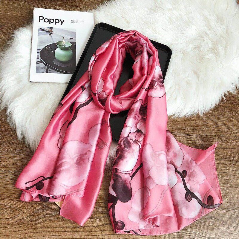 Pashmina Shawl Factory - Fashion Polyester Silk Shawl