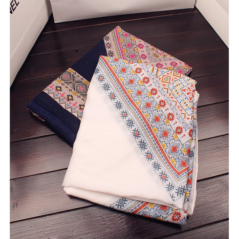 Cotton Shawl Factory - Bohemia Tassel Scarf Supplier