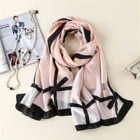 Beach Scarf Factory - Silk Satin Shawl Wholesale Supplier