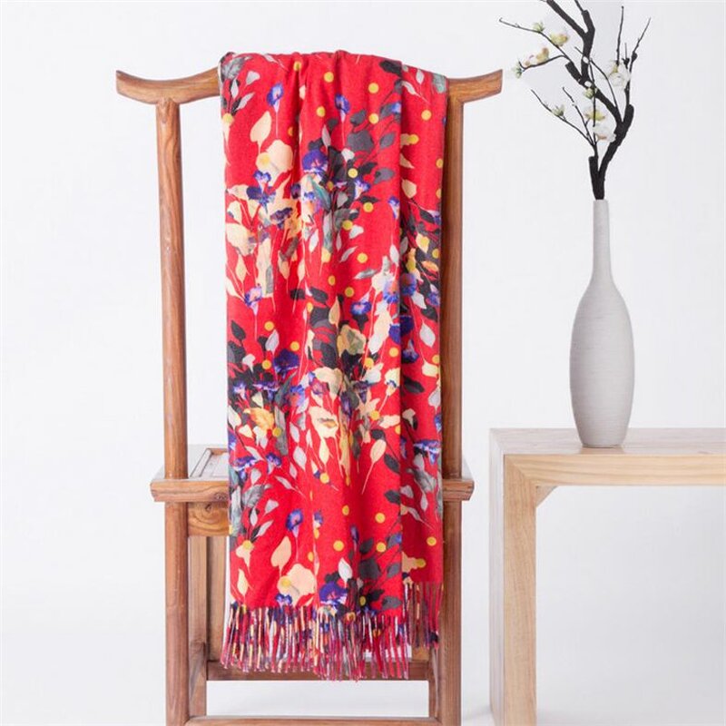 Cashmere Shawl Factory - Digital Print Oil Painting Design