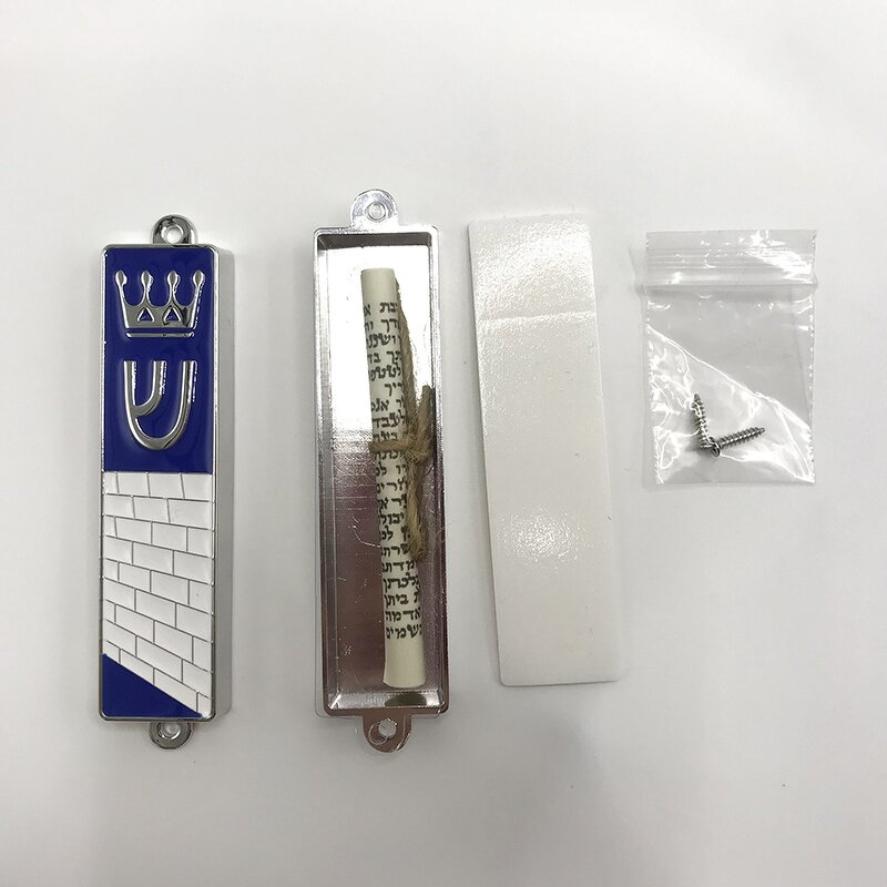 Jewish Mezuzah Case Manufacturer - Torah Crown Design Gift
