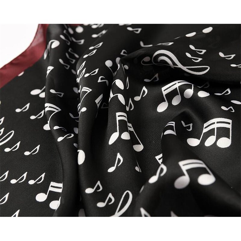 Neck Scarf Manufacturer - Music Note Neckerchief Supplier