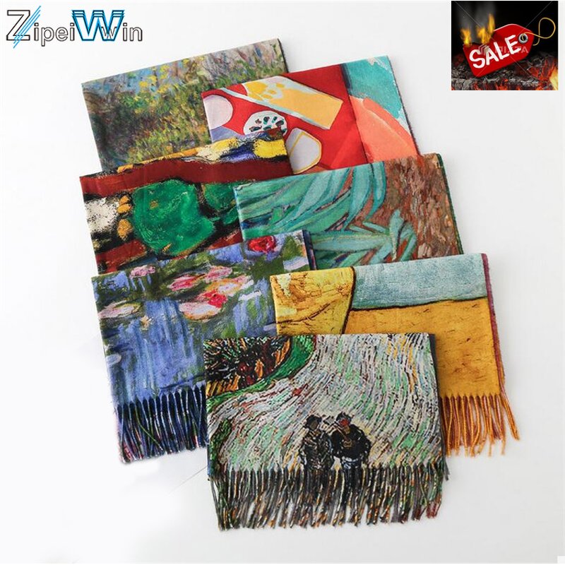 Polyester Scarf Factory - Custom Digital Print Cashmere