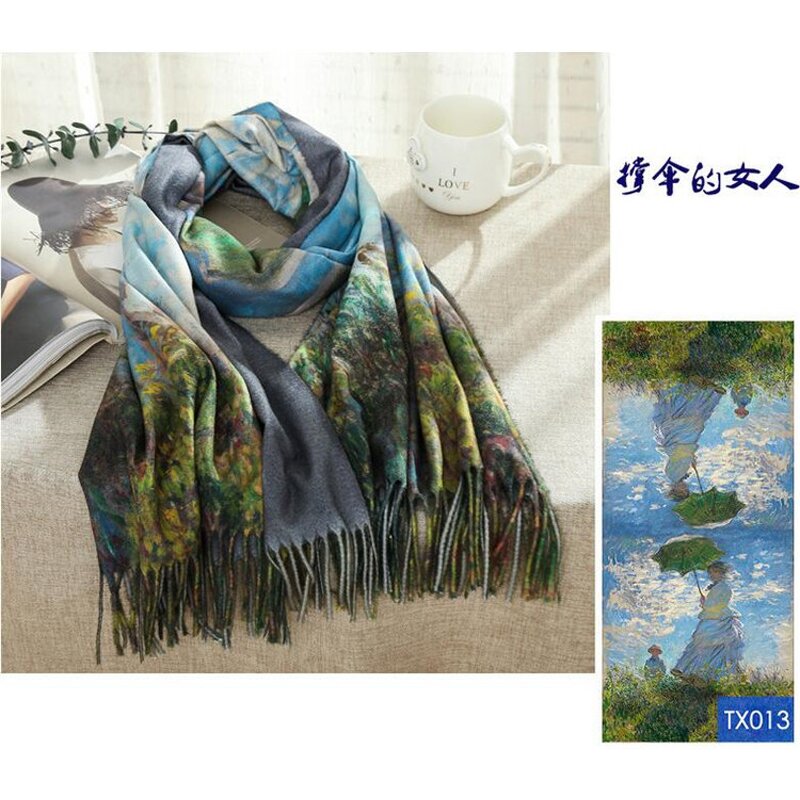 Polyester Scarf Factory - Custom Digital Print Cashmere