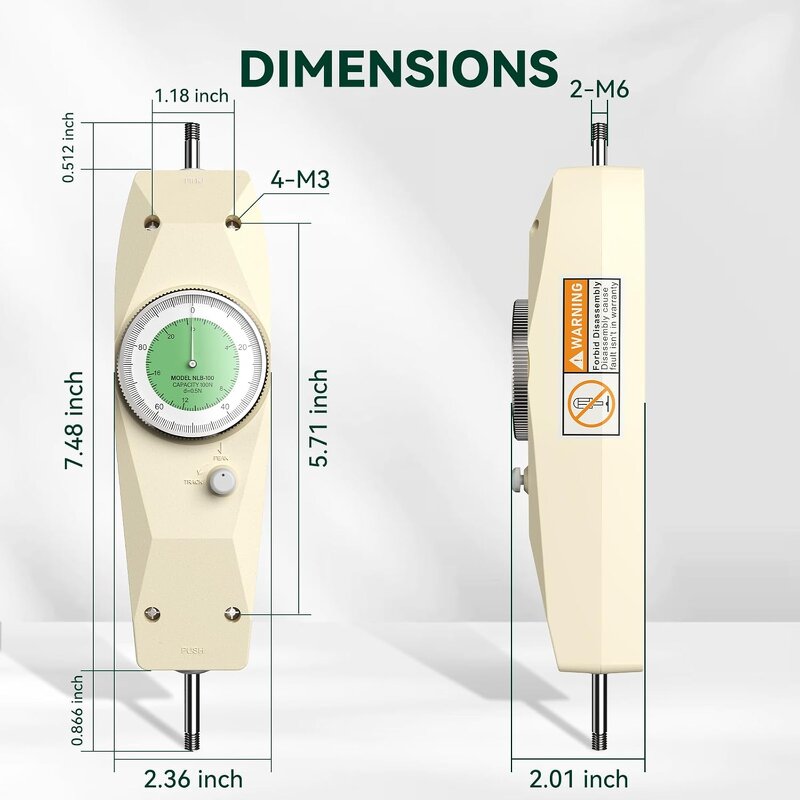 Digital Force Gauge Factory - Dual-Unit Display with Calibration