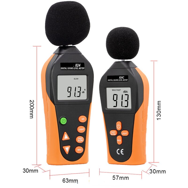 Professional Decibel Meter Factory - Class 1 Sound Noise Level