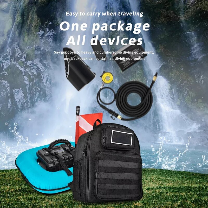 Scuba Snorkel Hookah Manufacturer - 11 Meters Waterproof Rechargeable