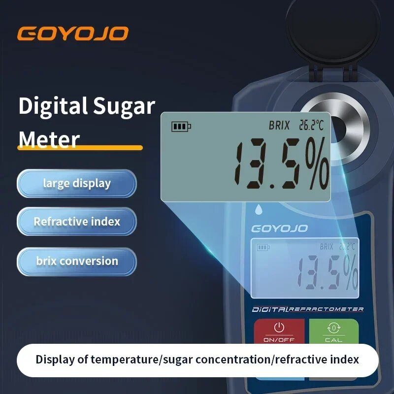 Digital Refractometer Factory - Brix Meter for Fruit Juice