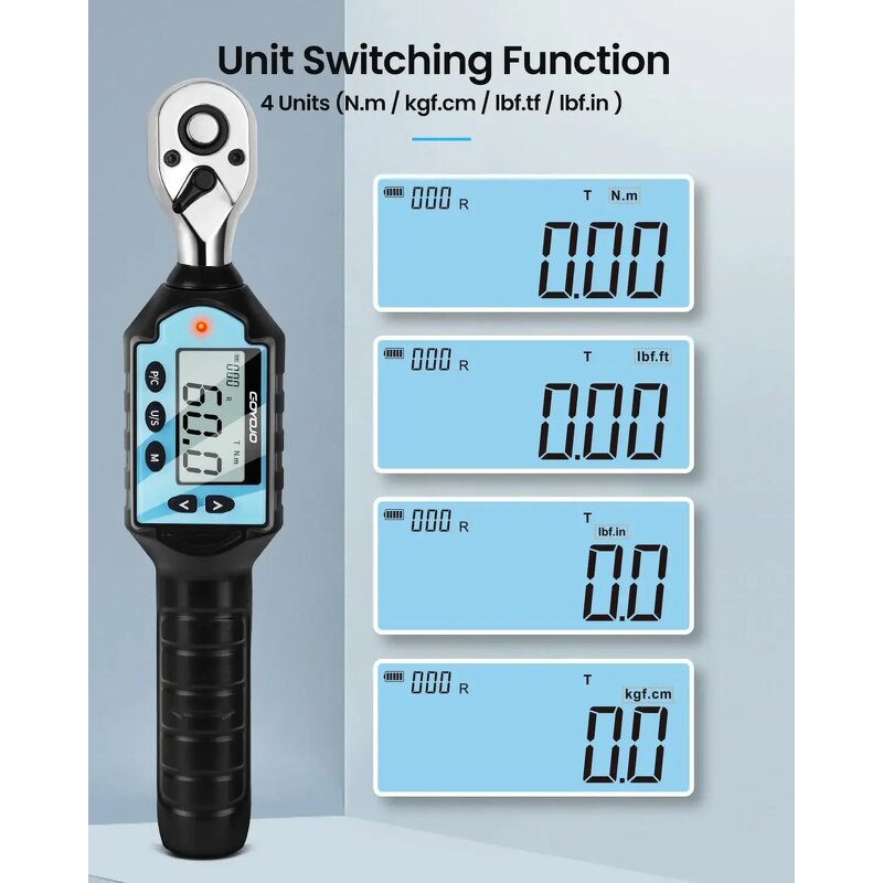 Digital Torque Wrench Manufacturer - 3/8" High-Precision Adjustable