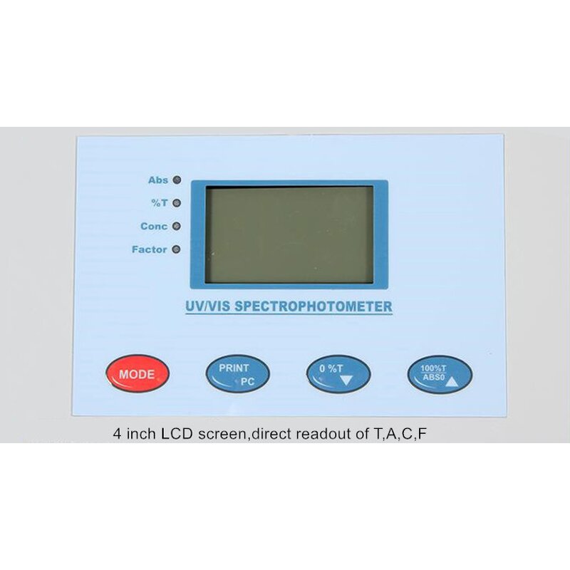 UV-Vis Spectrophotometer Factory - CE Certification 5 nm Bandwidth