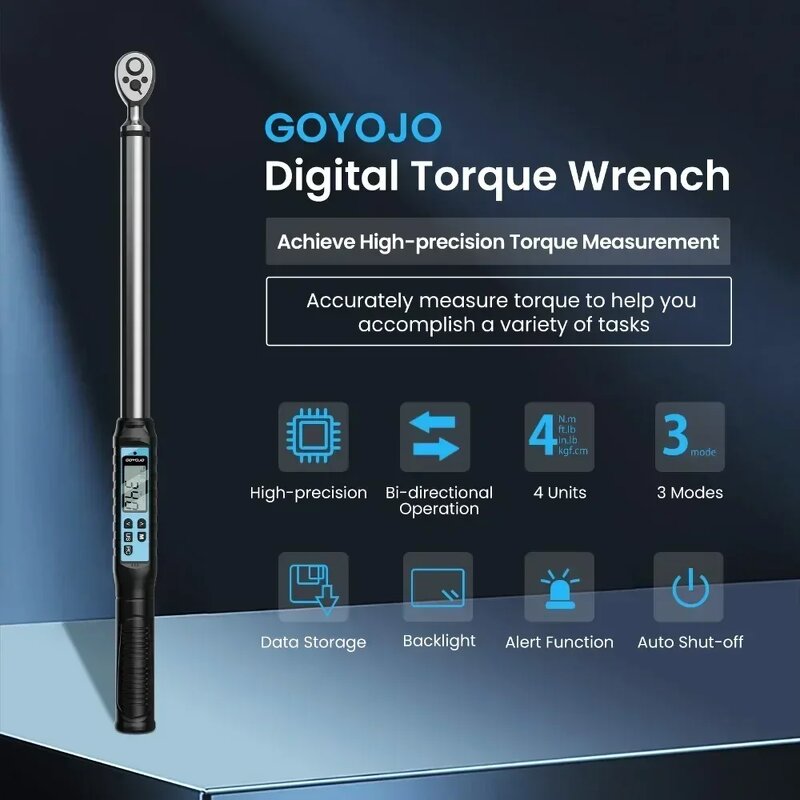 Digital Torque Wrench Manufacturer - 1/2" 3/8" for Bike Repair