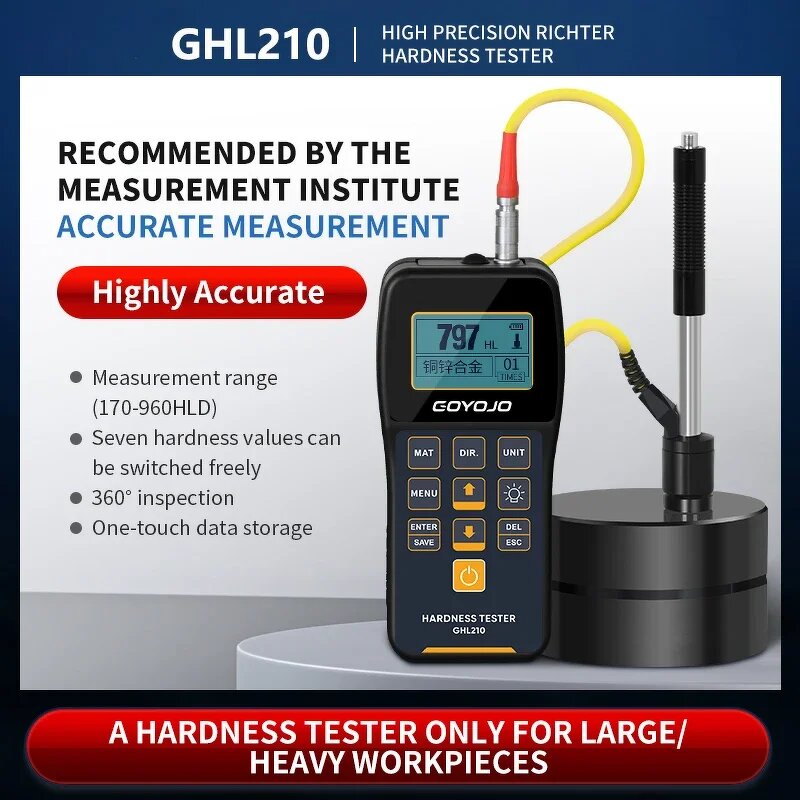 Leeb Hardness Tester Manufacturer - Portable Rebound Meter