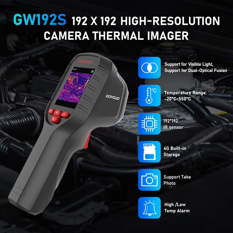 Thermograph Camera Manufacturer - 256*192 Resolution Infrared