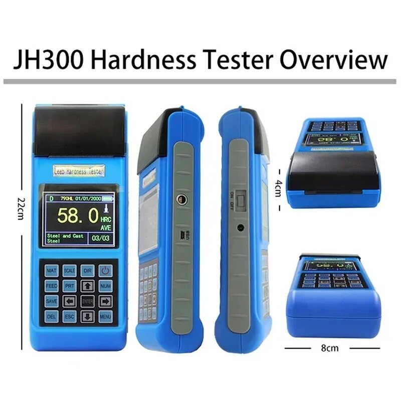 Portable Leeb Hardness Tester Factory - For Metal & Alloy