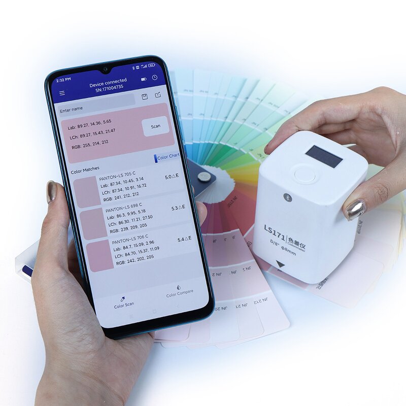 Portable Precision Colorimeter Factory - Handheld Pantone Reader