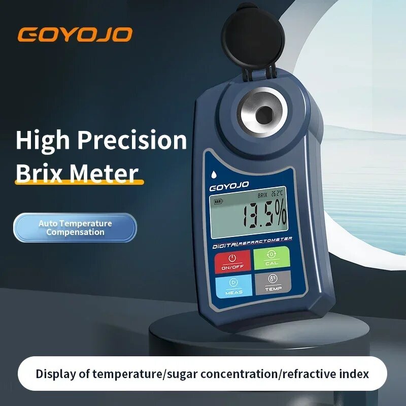 Digital Refractometer Factory - Brix Meter for Fruit Juice