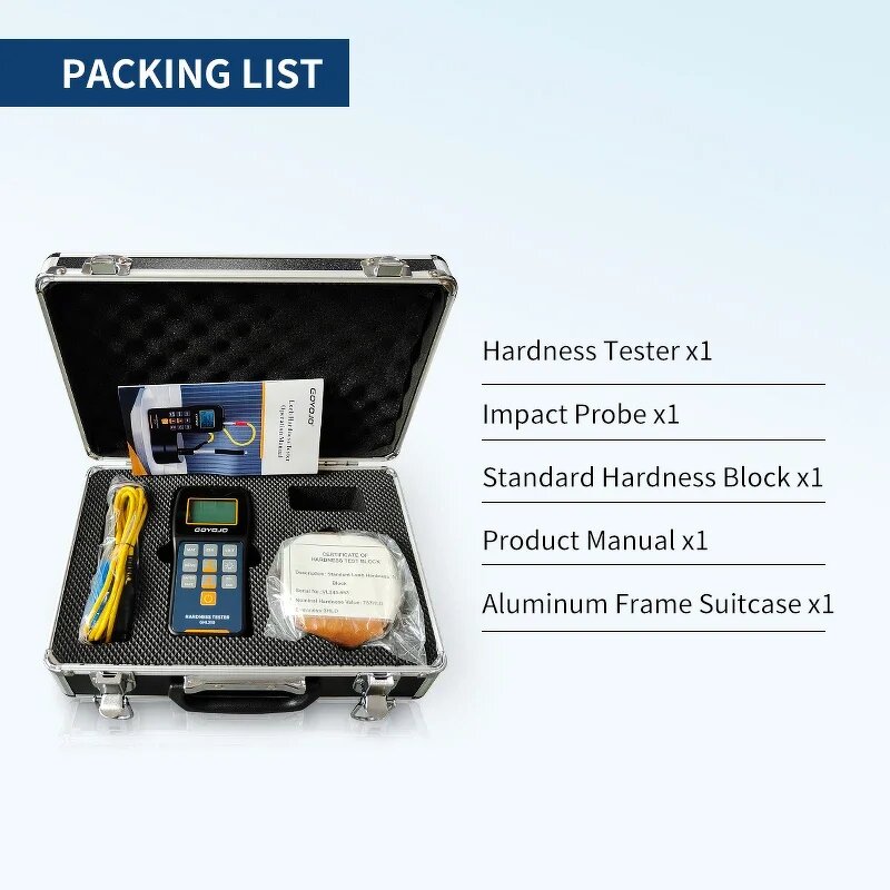 Leeb Hardness Tester Manufacturer - Portable Rebound Meter