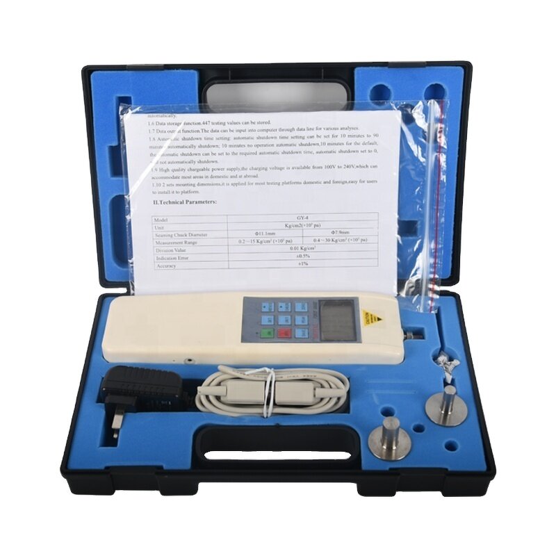 Handheld Fruit Penetrometer Manufacturer - 1% Accuracy LCD Display
