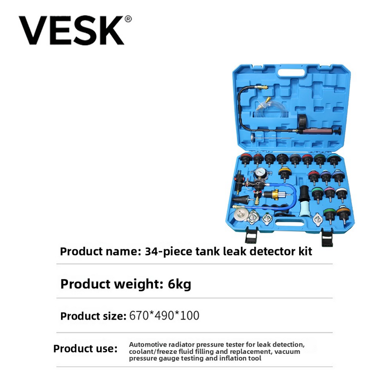 Cooling System Tester Manufacturer - Full Pressure Test Set