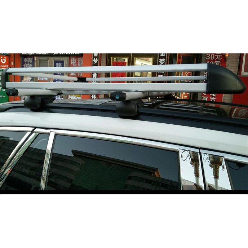 Anti-Theft Roof Rack Factory - Adjustable Silver