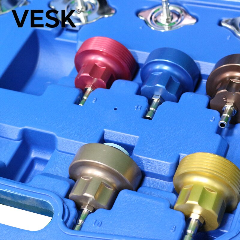 Pressure Leak Tester Manufacturer - 14pcs Vacuum Purge Kit