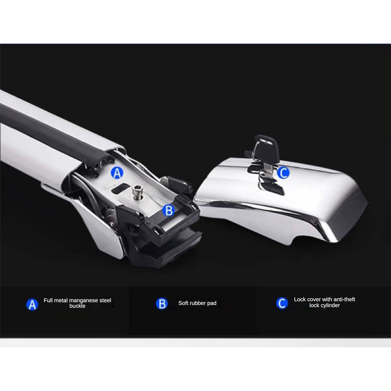 Adjustable Roof Rack Manufacturer - Lockable Cross Bar