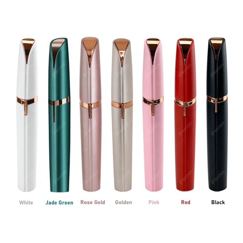 Hair Removal Epilator Factory - Bulk Women Electric Eyebrow Trimmer Rechargeable Mini Shaper