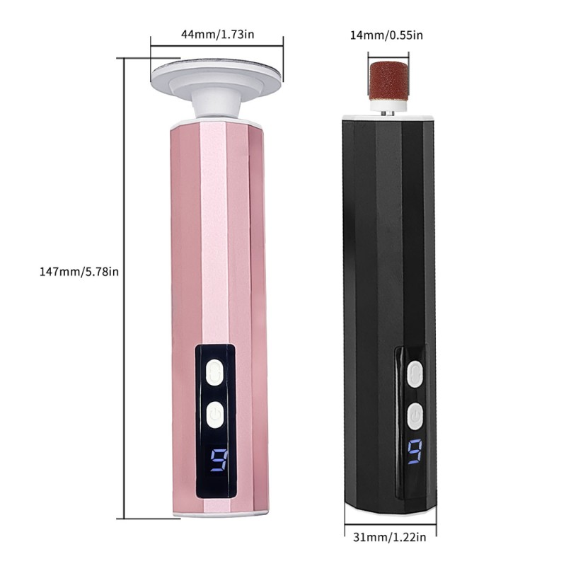 Foot Care Device Supplier - OEM Trends 2025 USB Rechargeable Electric Foot Grinder Portable