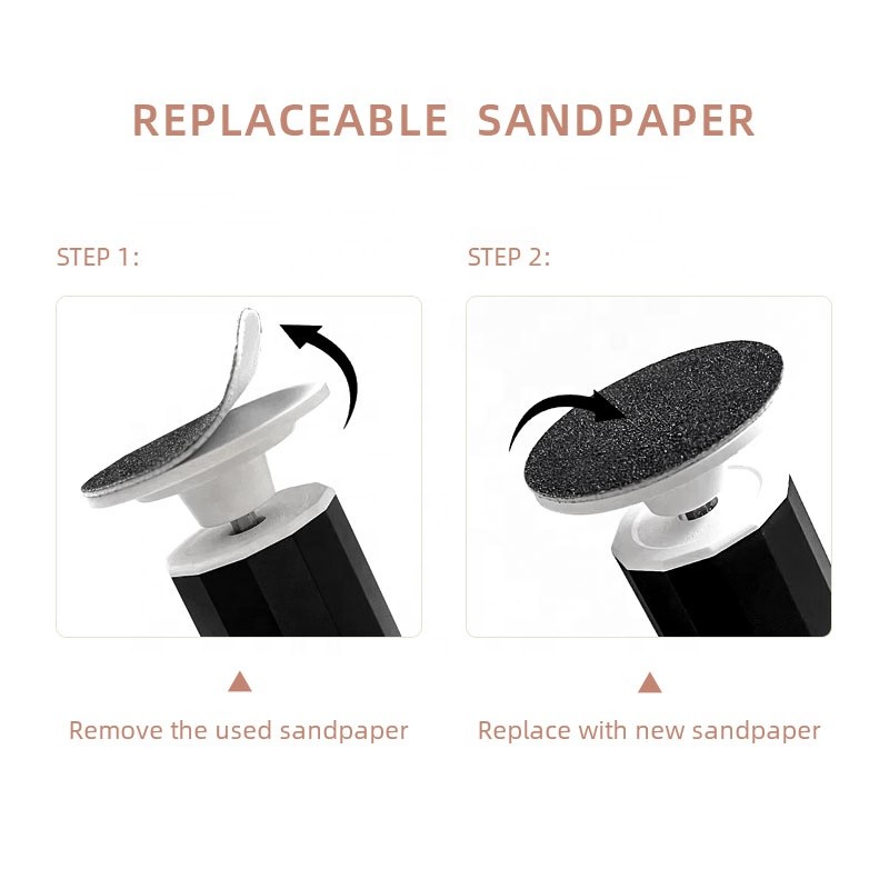 Pedicure Tool Factory - Bulk 2-in-1 Professional Electric Callus Remover Wet/Dry USB Rechargeable