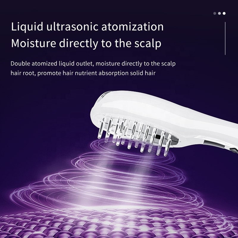 Hair Care Comb Supplier - OEM Durable Home Use Ionic Electric Vibration IR 5 Gear Scalp