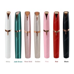 Facial Hair Remover Factory - Bulk Electric Eyebrow Trimmer Women Automatic Beauty Trimmer LED