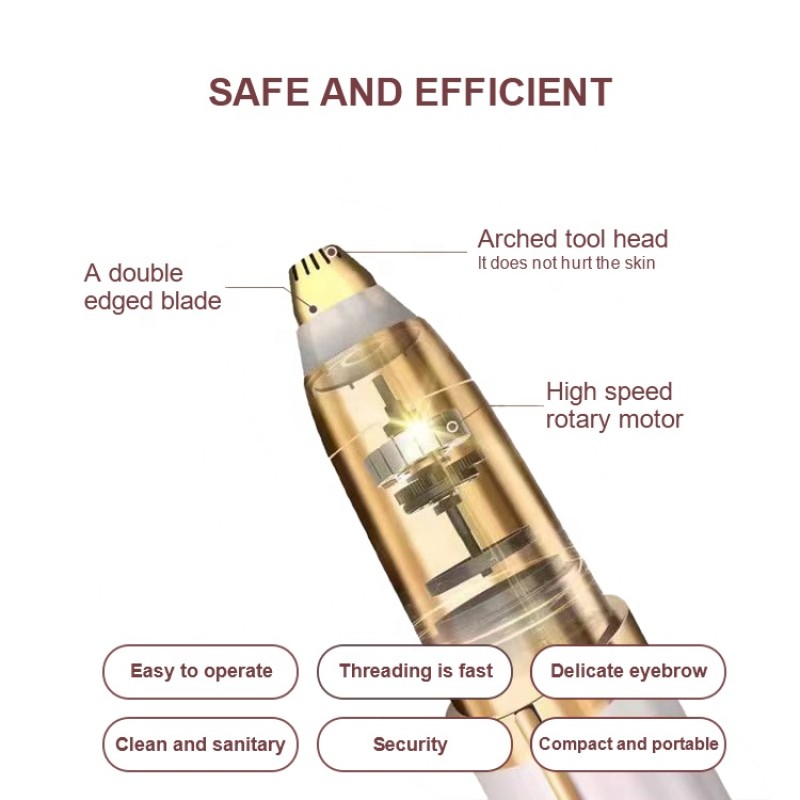 Lipstick Shaver Manufacturer - Bulk New Epilator Face Hair Removal Electric Eyebrow Trimmer Women