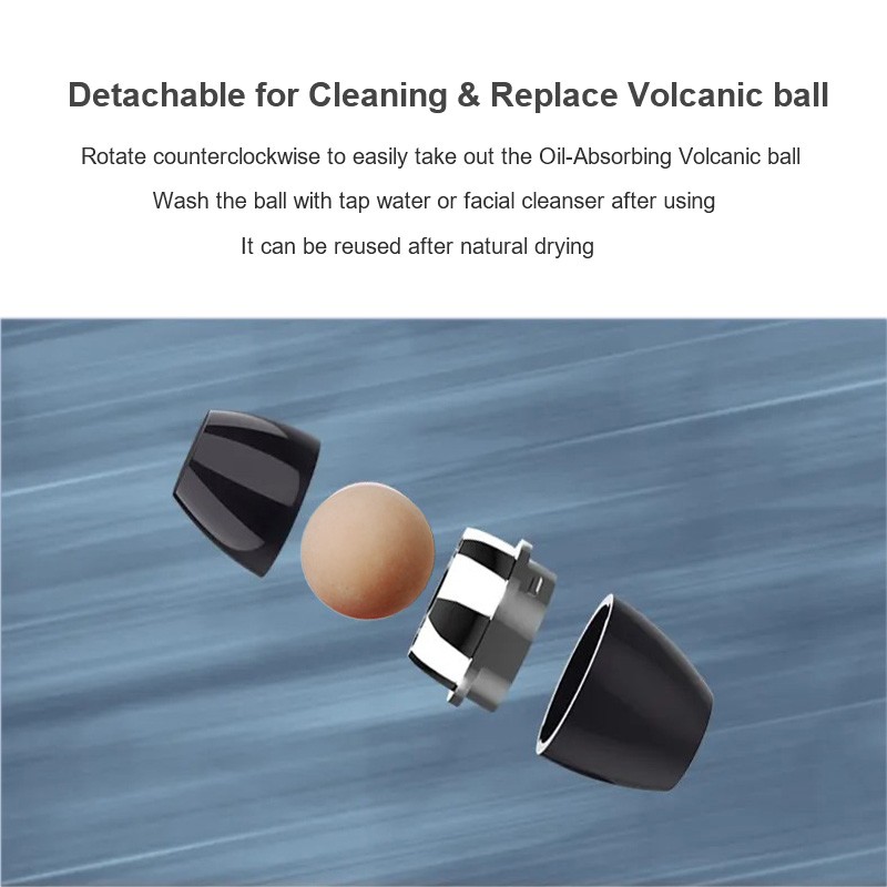 Face Roller Factory - Bulk Popular 2023 Washable Volcanic Absorbing Oil Removal Roller