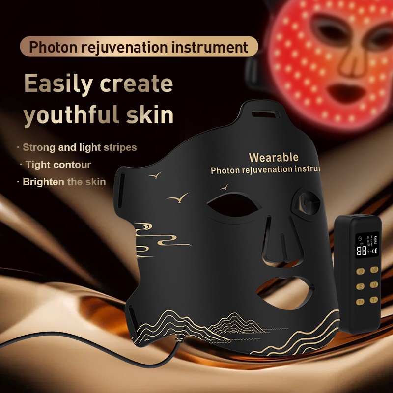Led Beauty Mask Manufacturer - OEM Best Selling Wrinkle Remover Light Therapy Skin Tightening