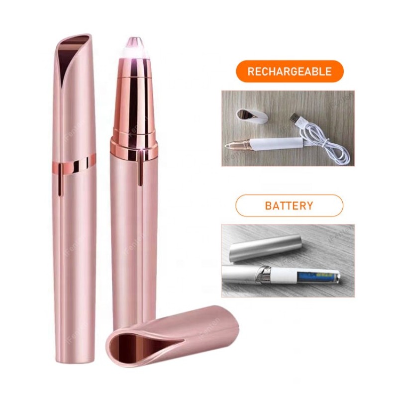 Facial Hair Removal Kit Factory - OEM 2014 Best Selling Mini Painless Face Shaver Brows Perfect