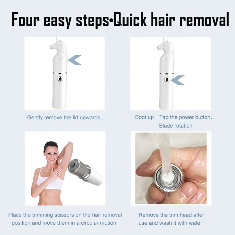 Eyebrow Razor Manufacturer - OEM Hot Selling 2024 Facial Hair Removal Painless Portable Pen