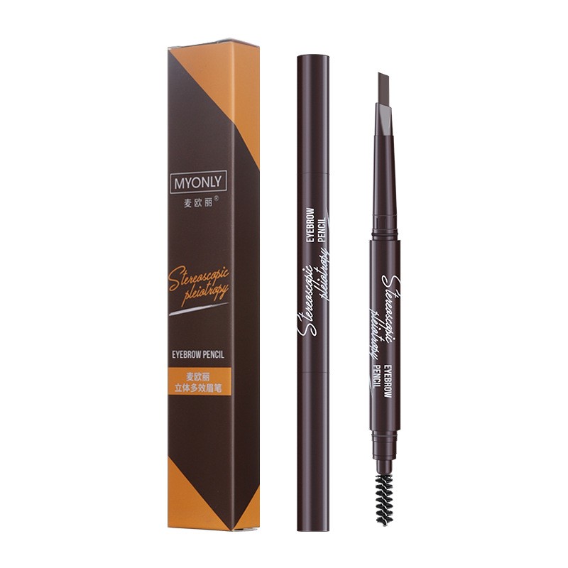 Eyebrow Pen Supplier - Bulk Best Selling 2 in 1 Grey With Brush Wholesale Factory Direct Sell
