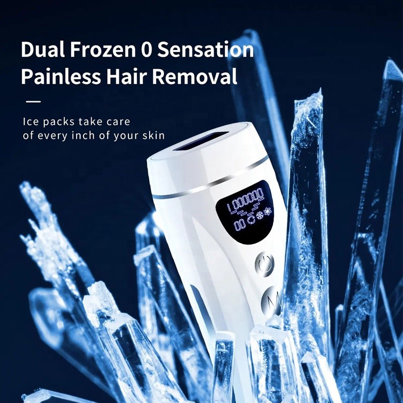 IPL Hair Removal Device Supplier - OEM New Trends Professional ICE Cool Permanent Epilator