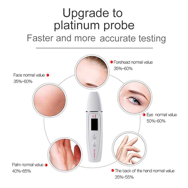 Moisture Detector Factory - Bulk Skin Care Tool LCD Digital Monitoring Private Logo