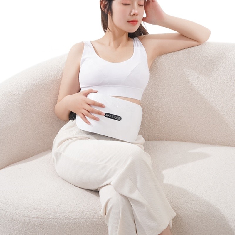 Belly Massage Device Factory - OEM Portable Electric Cordless Vibration Heating Abdominal Slimming
