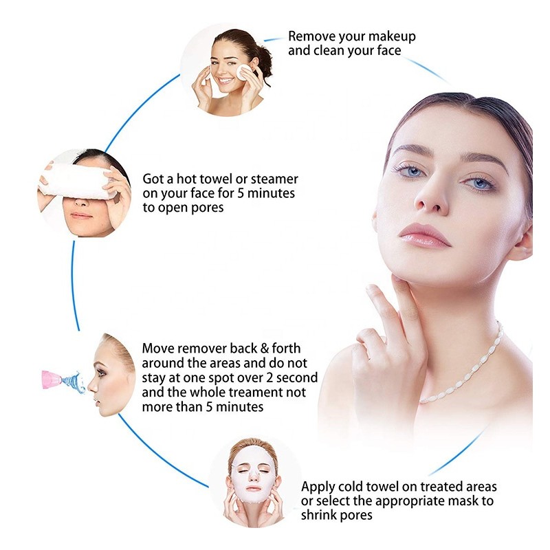 Pore Cleaner Factory - Bulk Trends Rechargeable Electric Pimple Ance Vacuum Blackhead Remover