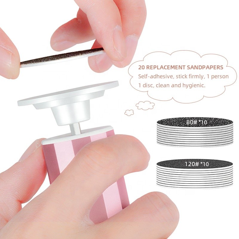 Pedicure Tool Factory - Bulk 2-in-1 Professional Electric Callus Remover Wet/Dry USB Rechargeable