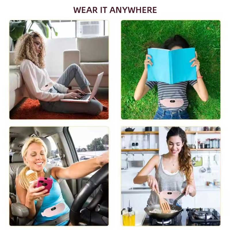 Heating Pad Supplier - Bulk Best Selling Portable Women Warm Palace Belt Cramps Relief