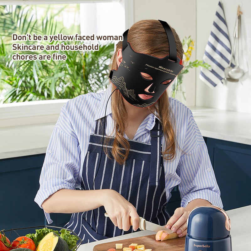 Led Beauty Mask Manufacturer - OEM Best Selling Wrinkle Remover Light Therapy Skin Tightening