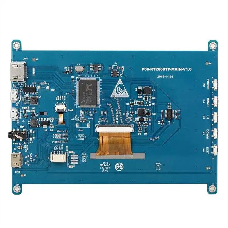 7 Inch Wall-Mounted HD Monitor Manufacturer - Industrial Custom Display