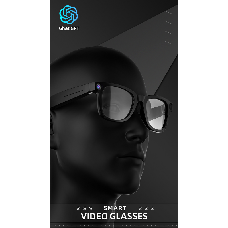 Men‘s Smart AI Glasses Factory - Wholesale HD Camera Custom
