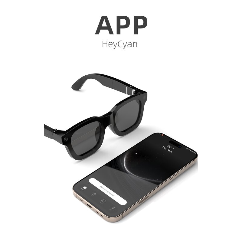 Electrochromic Lens Smart Glasses Manufacturer - OEM 4K Video Custom