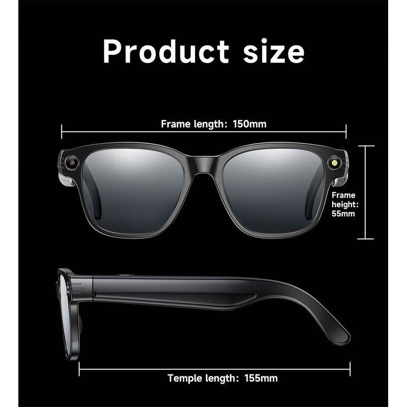 L801 Smart Glasses Manufacturer - OEM 4K Video Camera Custom
